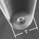 Gaiser 18u ball bonding capillary