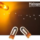 GP Thunder 194 168 2825 12256 W5W Chrome Amber Light Bulbs Wedge