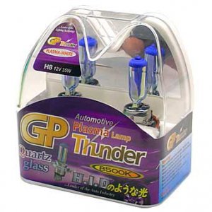 H8 Plasma White GP Thunder 8500k 35W Standard Wattage Head Light Bulbs