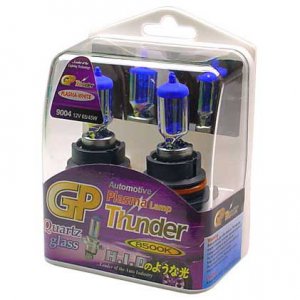 9004 HB1 Plasma White GP Thunder 8500k 60/45W Standard Wattage Head Driving Light Bulbs