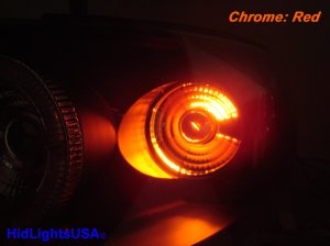 X5 Lightning 3057 3157 Chrome Red Light Bulbs TurnSignal / Back UP
