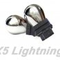 X5 Lightning 3057 3157 Chrome Red Light Bulbs TurnSignal / Back UP