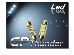 GP Thunder No Error 1036 6418 6423 Canbus SMD 5050 LED Festoon Light Bulbs White