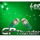 194 GP Thunder 168 2825 T10 5050 SMD 5LED Super Green tag Light Bulbs