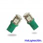 194 GP Thunder 168 2825 T10 5050 SMD 5LED Super Green tag Light Bulbs