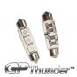 GP Thunder No Error 1039 6418 6423 Green Canbus SMD 5050 LED Festoon Light Bulbs