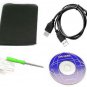 2.5" SATA IDE TO USB 2.0 HARD DRIVE ENCLOSURE CASE+ BAG