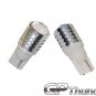 GP Thunder Cree T10 194 168 2825 W5W White Wedge Light Bulbs for License Plates/ Black Up