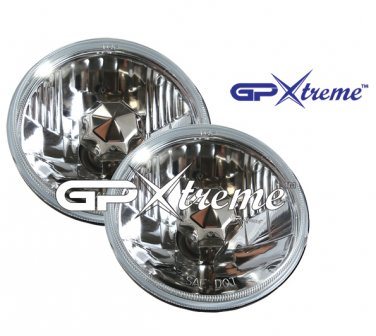 Pair of GP Xtreme 5" 3/4 H4 Conversion Vision Headlight Seal Beam H6024
