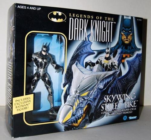 BATMAN LEGENDS OF THE DARK KNIGHT SKYWING STREET BIKE WITH EXCLUSIVE 6