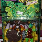 INCREDIBLE HULK OUTCASTS SERIES CHAINSAW ACTION FIGURE 1997 TOYBIZ