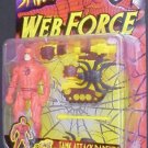 SPIDER-MAN WEB FORCE TANK ATTACK DAREDEVIL ACTION FIGURE 1997 TOYBIZ SPIDERMAN