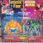 FANTASTIC FOUR & IRON MAN ANIMATED THING / WAR MACHINE ACTION FIGURE 2 PACK 1995 TOYBIZ WALMART EXCL