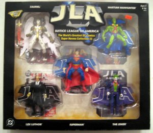 JLA Justice League Super Hero Collection I Box Set 5-Pack Action Figures 1998 