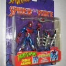 SPIDER-MAN SPIDER FORCE CYBERSECT SPIDERMAN ACTION FIGURE 1997 TOYBIZ
