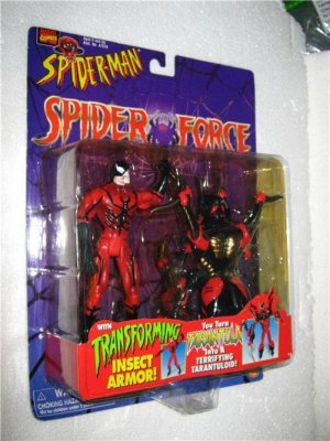 SPIDER-MAN SPIDER FORCE TARANTULA ACTION FIGURE 1997 TOYBIZ SPIDERMAN