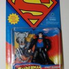 SUPERMAN MAN OF STEEL STREET GUARDIAN SUPERMAN ACTION FIGURE 1995 KENNER HASBRO