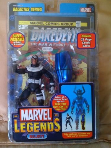 Figurine Marvel Legends Bullseye Variant - Série 9 Galactus BAF - Toy Biz 2005 - NEUF Scellé