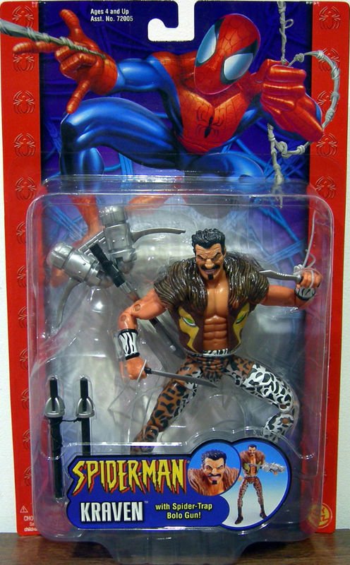 MARVEL LEGENDS SPIDER-MAN CLASSICS KRAVEN THE HUNTER ACTION FIGURE TOYBIZ  SPIDERMAN SINISTER 6 SIX