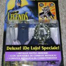 LEGENDS OF BATMAN DELUXE SILVER KNIGHT BATMAN ACTION FIGURE 1994 KENNER HASBRO SPANISH VERSION