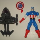 SPIDER-MAN ELECTRO SPARK LOOSE CAPTAIN AMERICA ACTION FIGURE 1997 TOYBIZ