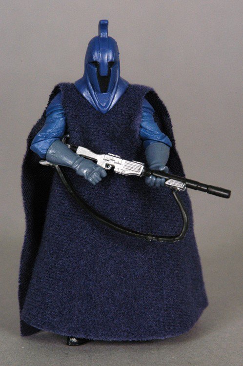 STAR WARS REVENGE OF THE SITH BLUE ROYAL GUARD SECURITY #23 ACTION FIGURE HASBRO