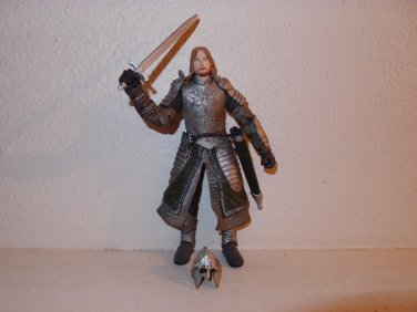 LORD OF THE RINGS RETURN OF THE KING LOOSE GONDORIAN ARMOR FARAMIR FIGURE INCOMPLETE 2004 TOYBIZ