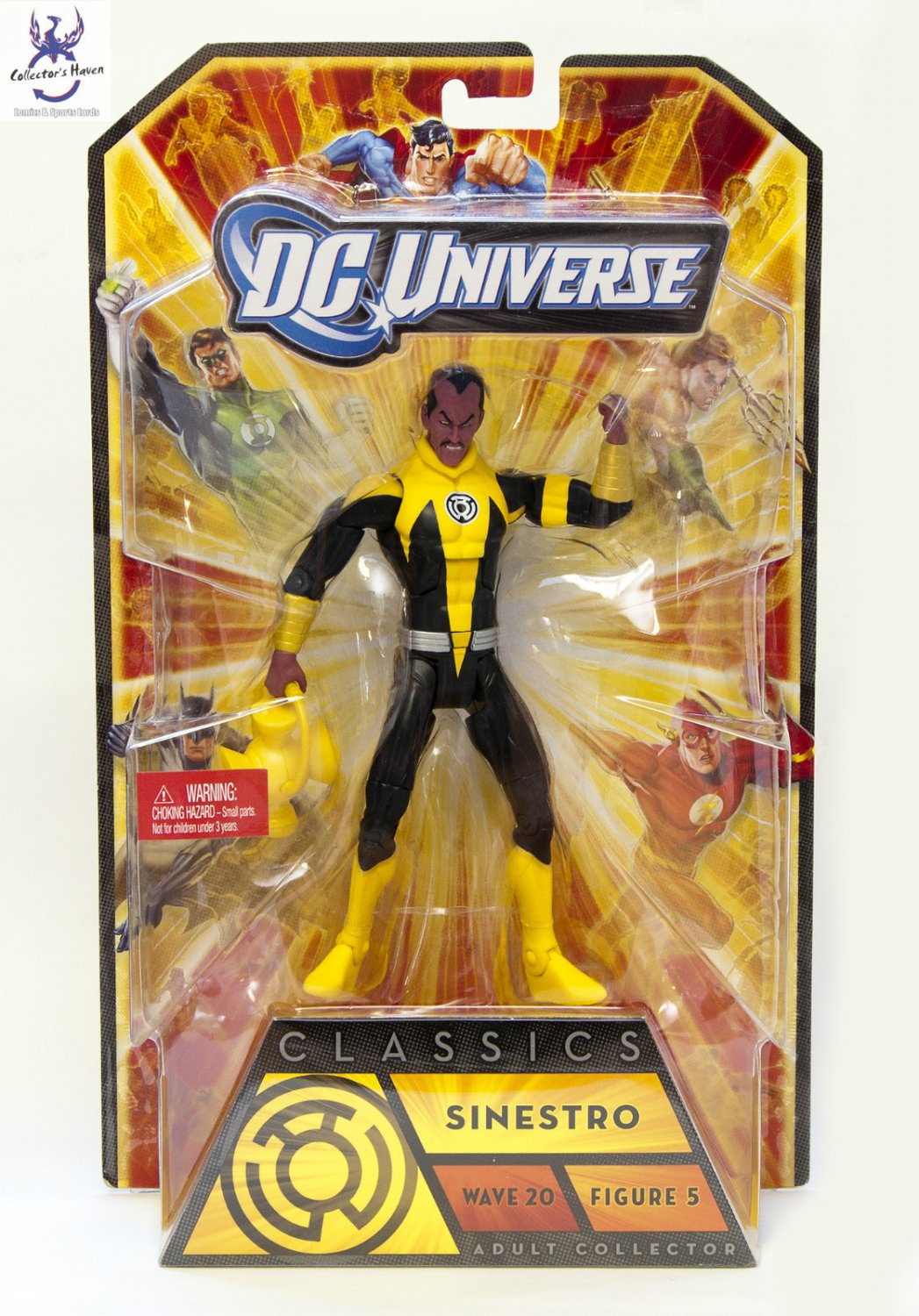 DC UNIVERSE CLASSICS SINESTRO ACTION FIGURE NEKRON SERIES WAVE 20 ...