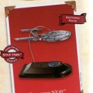 STAR TREK 2002 HALLMARK KEEPSAKE CHRISTMAS ORNAMENT ENTERPRISE NX-01 WITH VOICE FEATURE