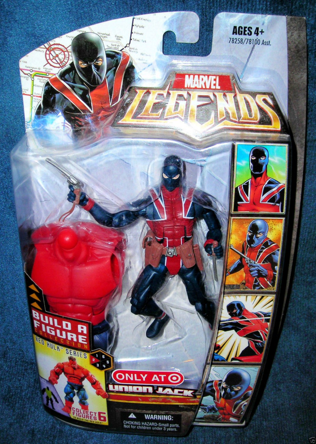 Marvel Legends RED HULK Target Exclusive - NEW & good FACTORY-SEALED