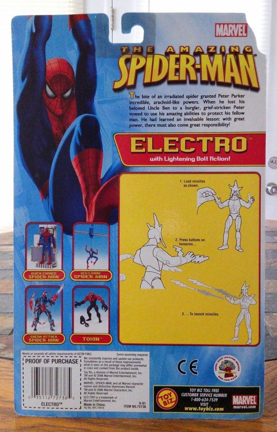 2006 marvel ent toybiz