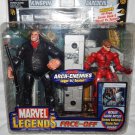 MARVEL LEGENDS FACE OFF UNMASKED VARIANT DAREDEVIL VS KINGPIN ACTION FIGURE 2 PACK 2006 TOYBIZ
