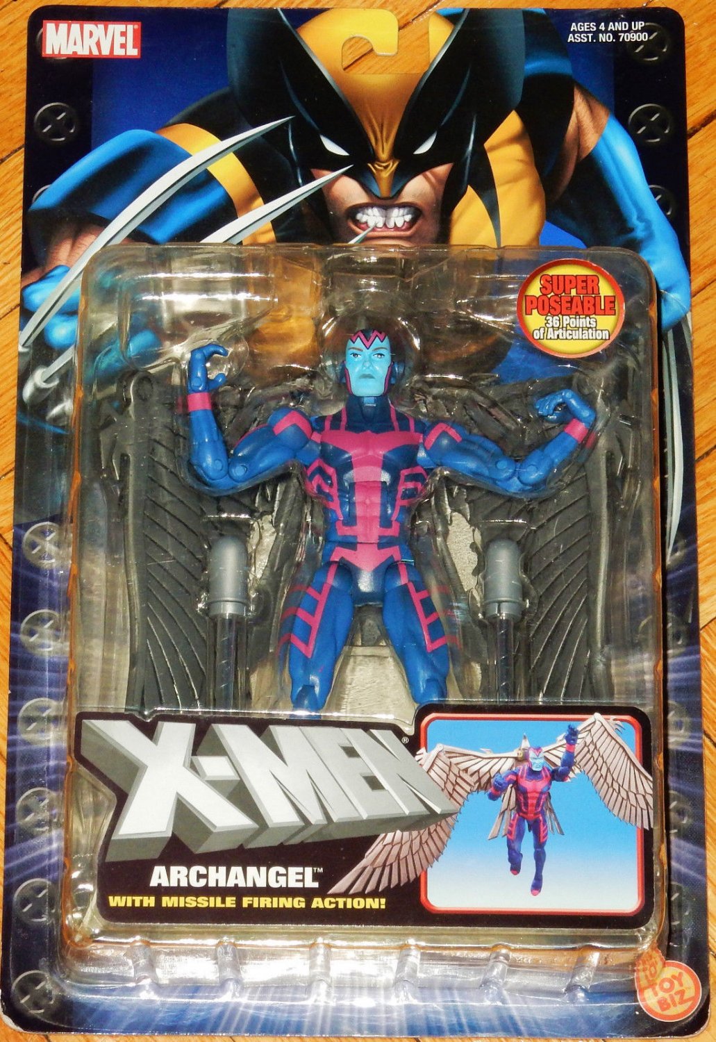 Hasbro E5603 Marvel Legends X-Men Series Archangel 6in Action Figure for sale online 
