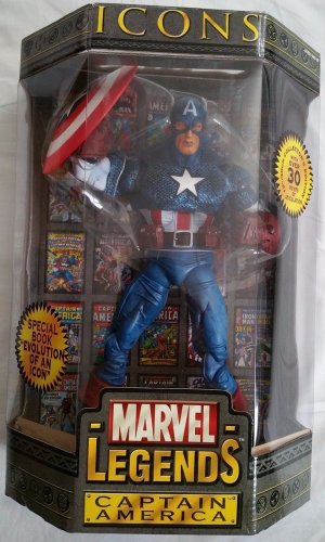 MARVEL LEGENDS ICONS SERIES CAPTAIN AMERICA 12 INCH ACTION FIGURE