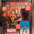 MARVEL LEGENDS SERIES WAVE 12 GREEN IRON FIST FIGURE 2005 BLACK APOCALYPSE LEG BUILD-A-FIGURE PIECE