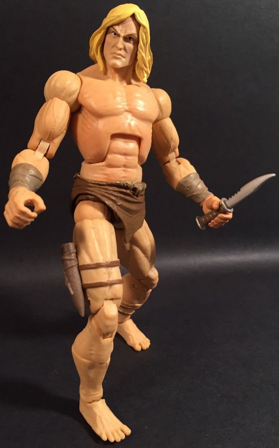 MARVEL LEGENDS THE SAVAGE LAND BOXED SET LOOSE KA-ZAR ACTION FIGURE ...