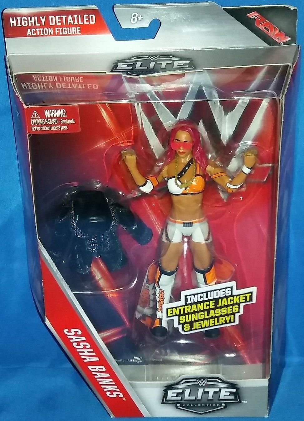 wwe action figure sasha banks