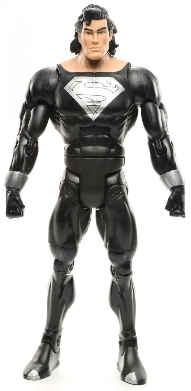 Dc Universe Classics Loose Black Suit Long Hair Superman Action