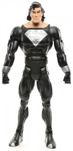 Dc Universe Classics Loose Black Suit Long Hair Superman Action