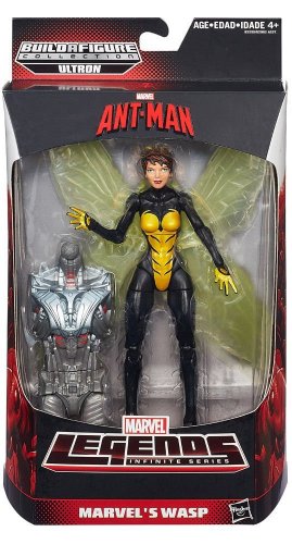 CASE OF EIGHT (8) MARVEL LEGENDS ANT MAN ANTMAN INFINITE SERIES ULTRON WAVE  WASP ACTION FIGURES