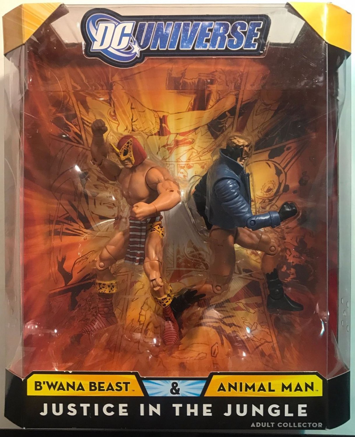 DC Universe Classics Justice In The Jungle Action Figure 2Pack BWana Beast & Animal Man