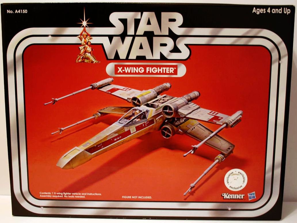STAR WARS SAGA X-WING FIGHTER VEHICLE VINTAGE COLLECTION TOYS R US EXCLUSIVE 2013 RETURN JEDI HASBRO
