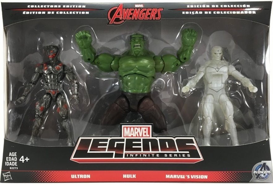 marvel legends hulk 3 pack