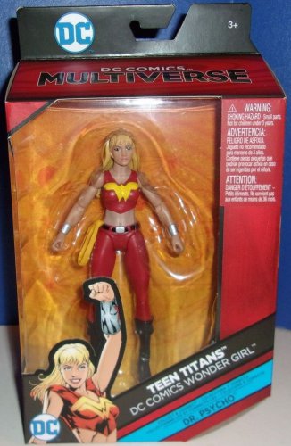 DC COMICS MULTIVERSE WONDER GIRL ACTION FIGURE DR PSYCHO SERIES WAVE TEEN TITANS MATTEL 2017 NEW