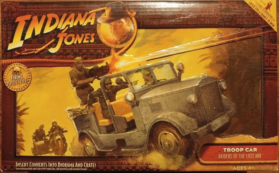 Indiana Jones – Véhicule de 9,5 cm Basic – Troop de voiture