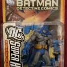 DC SUPERHEROES BATMAN BLUE GREY GRAY ACTION FIGURE DETECTIVE 2005 MATTEL SELECT SCULPT DARK KNIGHT
