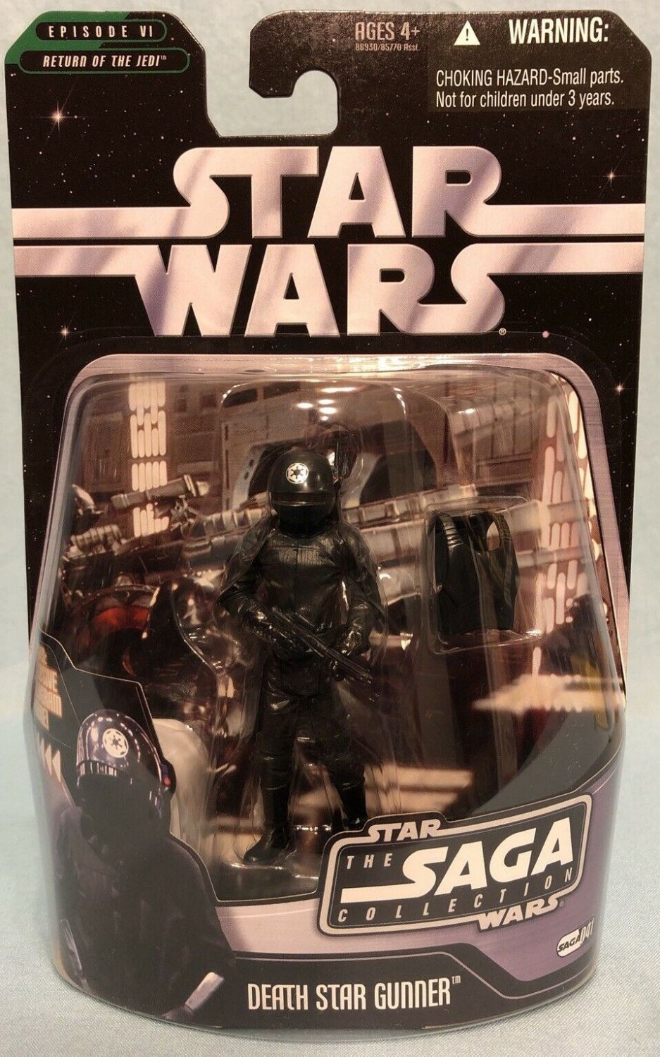 STAR WARS SAGA COLLECTION DEATH STAR GUNNER ACTION FIGURE RETURN