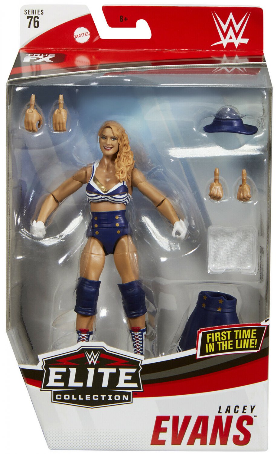 WWE LACEY EVANS ELITE COLLECTION SERIES #76 ACTION FIGURE MATTEL FIRST TIME LINE 2020 WRESTLING DIVA