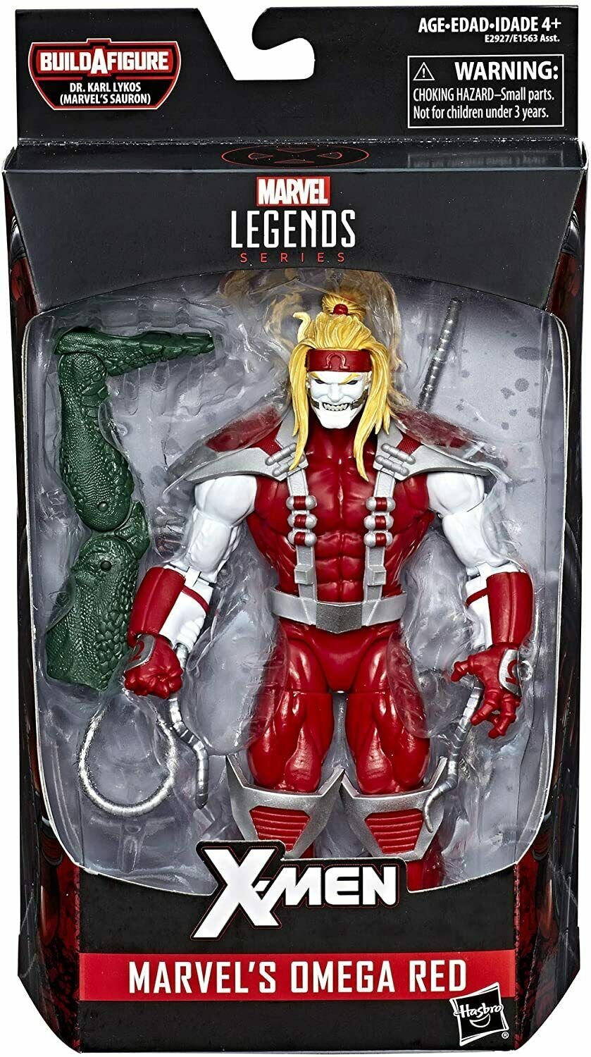 MARVEL LEGENDS OMEGA RED ACTION FIGURE SAURON SERIES WAVE HASBRO