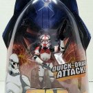 STAR WARS REVENGE SITH ROTS CLONE SHOCK TROOPER RED QUICK DRAW ACTION FIGURE REPUBLIC ARMY HASBRO #6 STAR WARS REVENGE SITH ROTS CLONE SHOCK TROOPER RED QUICK DRAW ACTION FIGURE REPUBLIC ARMY HASBRO #6